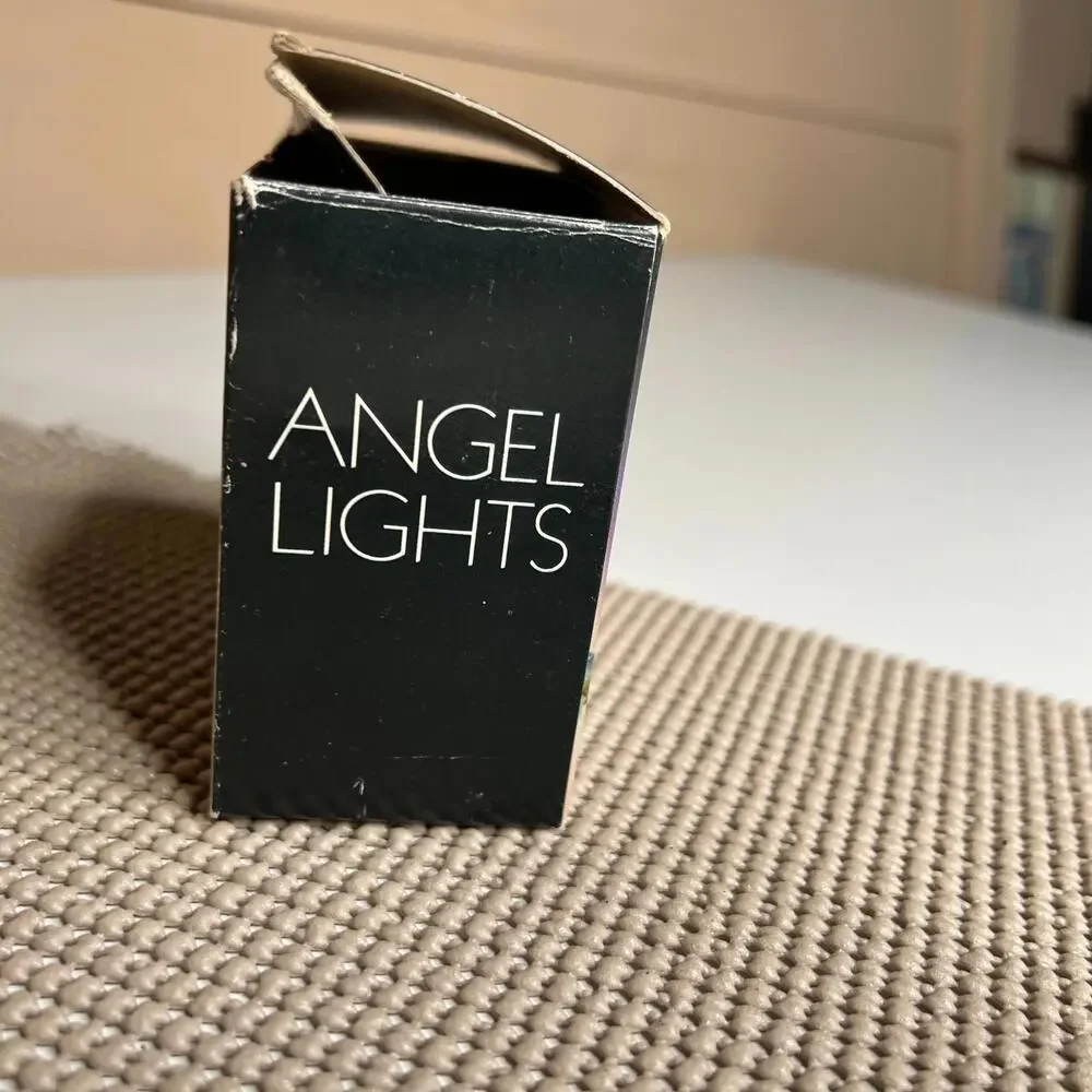 Vintage Angel‎ Lights Silver Tone Candle Holder Japan Tarnish Resistant w/ Box